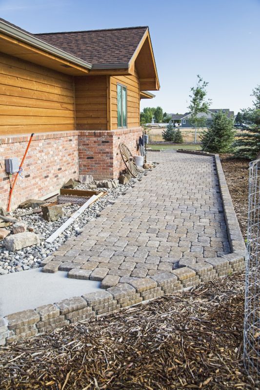 Walkway Paver Installation