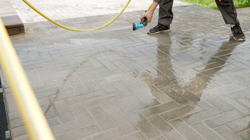 Spring Pavers Maintenance