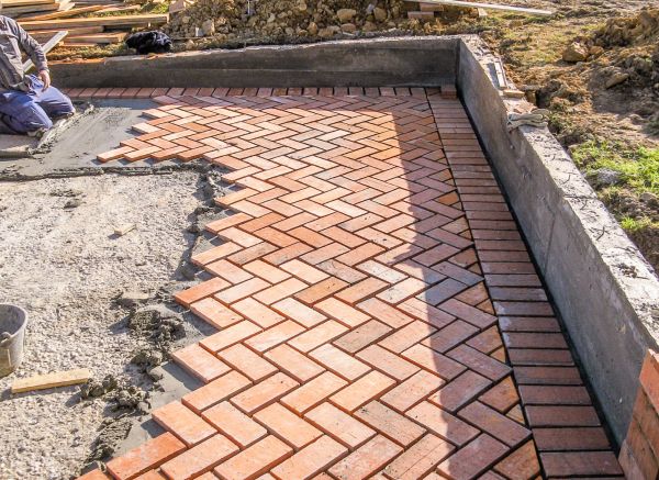Brick Patio Construction